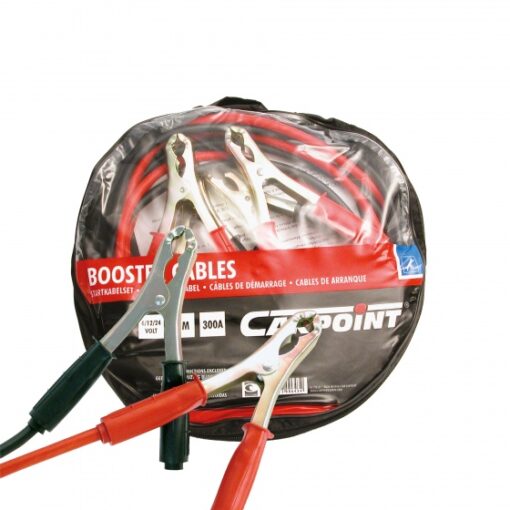 Carpoint startkabelset 300A 3 meter 6/12/24 Volt - Afbeelding 3
