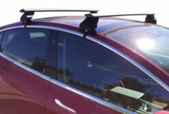 Twinny Load dakdragerset Fly Bar Tesla 3 aluminium zwart