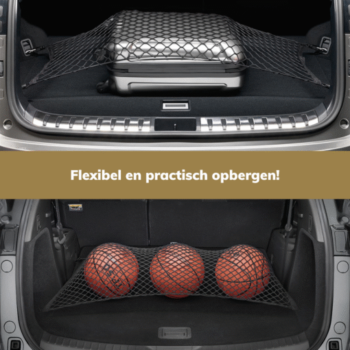 Elastische auto kofferbaknet - Afbeelding 6