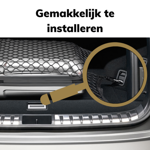 Elastische auto kofferbaknet - Afbeelding 3