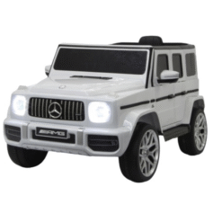 JAMARA elektrische kinderauto Mercedes AMG G63 zilver