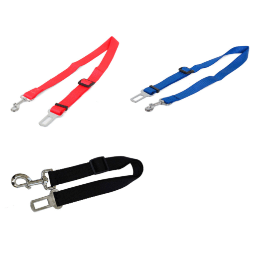 Autogordel voor honden blauw