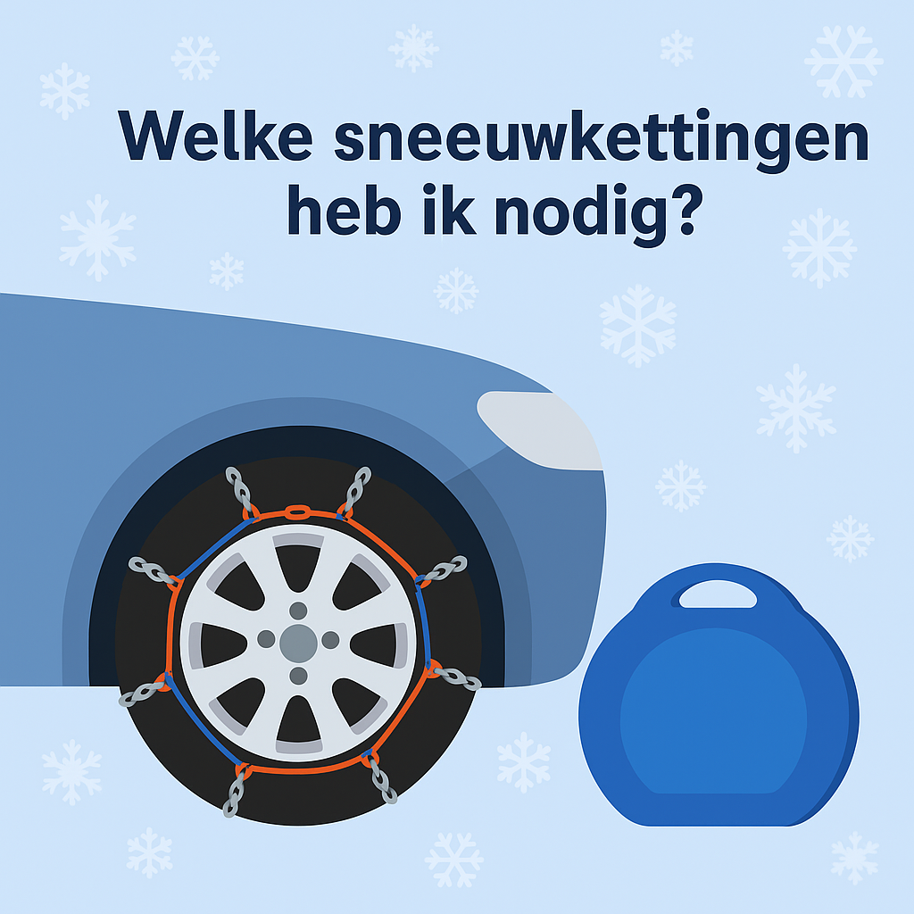 Welke sneeuwkettingen heb ik nodig?