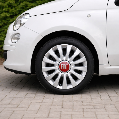 Fiat 500 wieldoppen