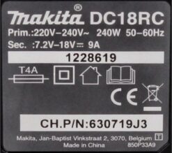 Makita acculader 18V